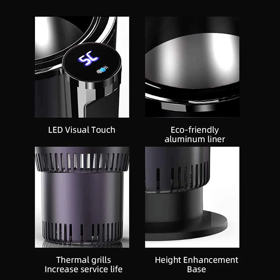 2-in-1 Smart Car Cup Warmer Cooler