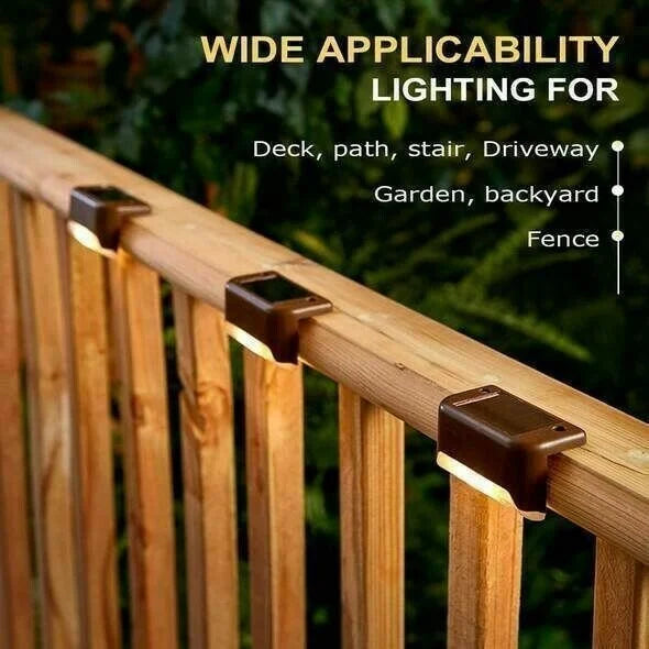 Waterproof Outdoor Solar Deck Lights🔥We are going to sell out 1000 items at the lowest price USD $6.99, 12 hours later, the rate will be reset to its original cost USD $9.99.