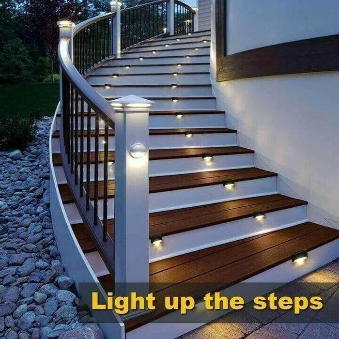 Waterproof Outdoor Solar Deck Lights🔥We are going to sell out 1000 items at the lowest price USD $6.99, 12 hours later, the rate will be reset to its original cost USD $9.99.