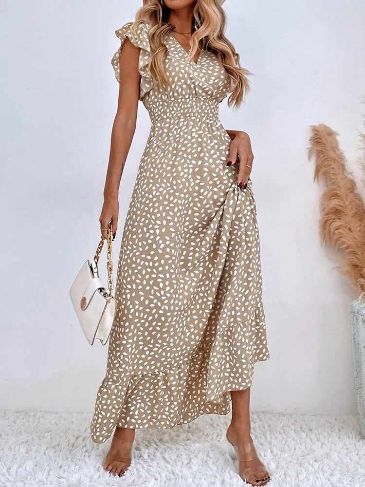 Chiffon Long Dresses Women Summer