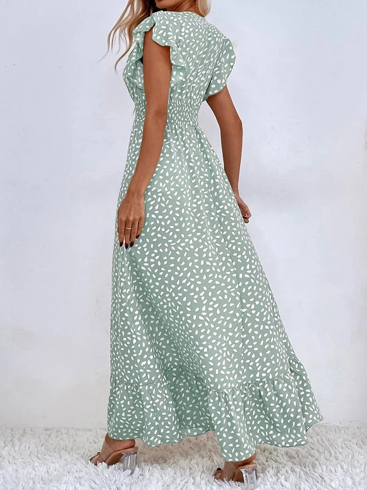 Chiffon Long Dresses Women Summer