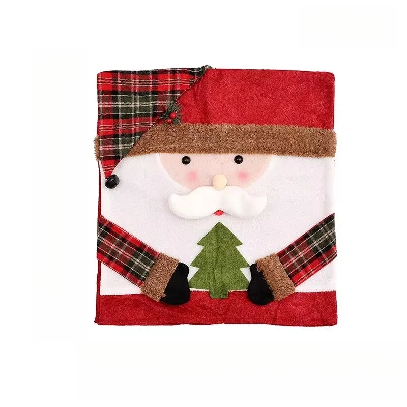 💥Cute Christmas Themed Chair Cover🎄