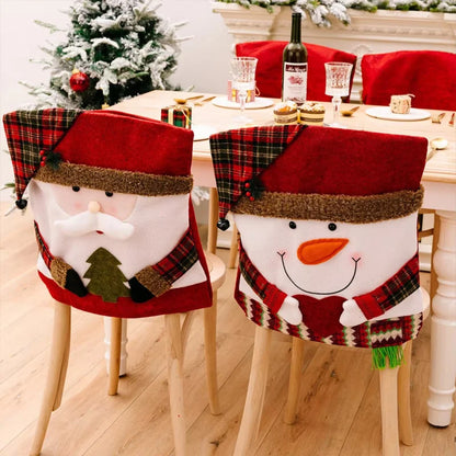 💥Cute Christmas Themed Chair Cover🎄