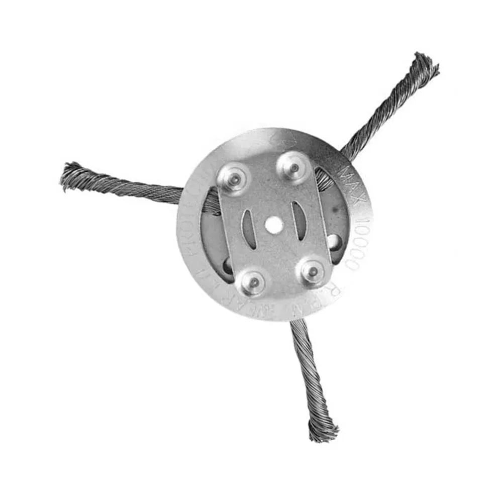 🔥👨‍🌾6 inch Steel Wire Brush Cutter Trimmer Head