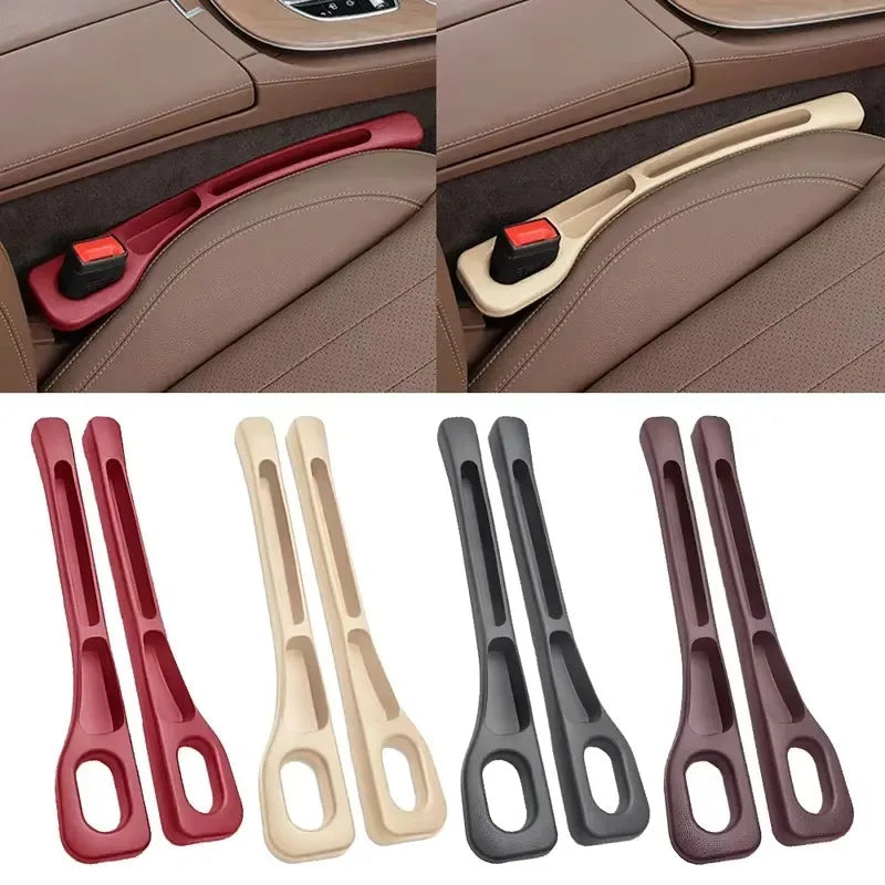 🔥Last Day 50% OFF🔥 Universal Car Seat Gap Filler Strip – Anti-Drop Pad with Seatbelt Slot