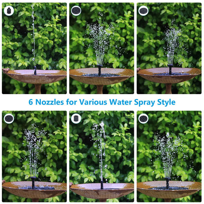 Solar outdoor fountain-The perfect garden decoration