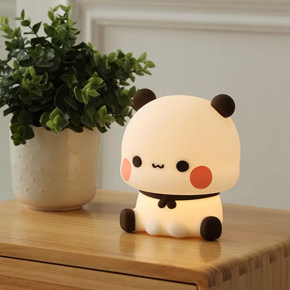 Kawaii Bear Panda Led Night Light Lamp