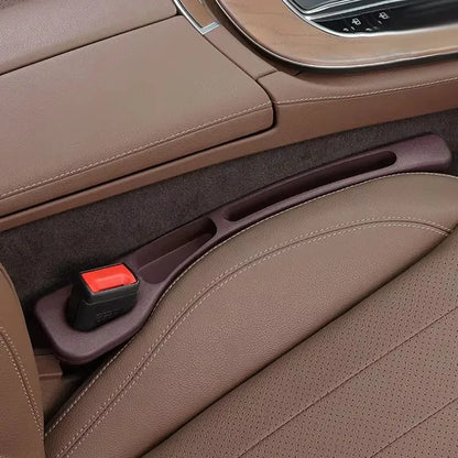 🔥Last Day 50% OFF🔥 Universal Car Seat Gap Filler Strip – Anti-Drop Pad with Seatbelt Slot