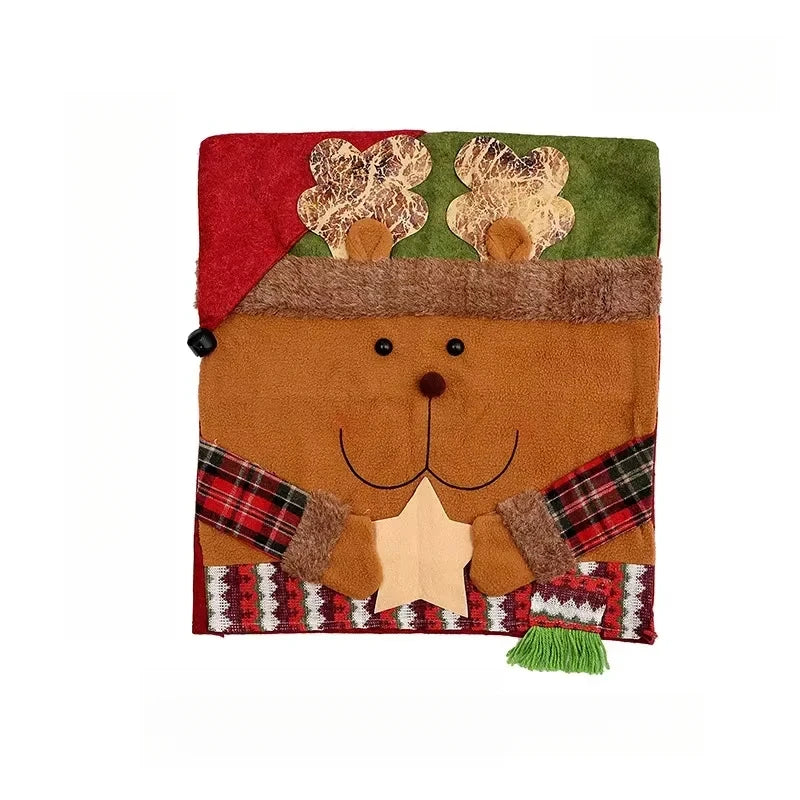 💥Cute Christmas Themed Chair Cover🎄