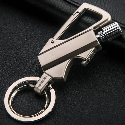 Almost Gone-💥Permanent Match Infinity Lighter with Multitool Keychain Bottle Opener
