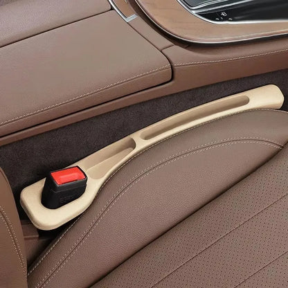 🔥Last Day 50% OFF🔥 Universal Car Seat Gap Filler Strip – Anti-Drop Pad with Seatbelt Slot