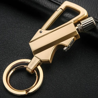 Almost Gone-💥Permanent Match Infinity Lighter with Multitool Keychain Bottle Opener